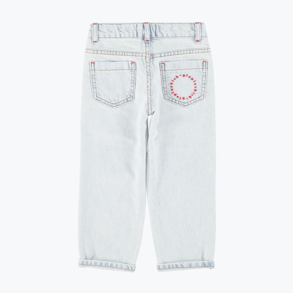 Pantalon denim délavé - Piupiuchick