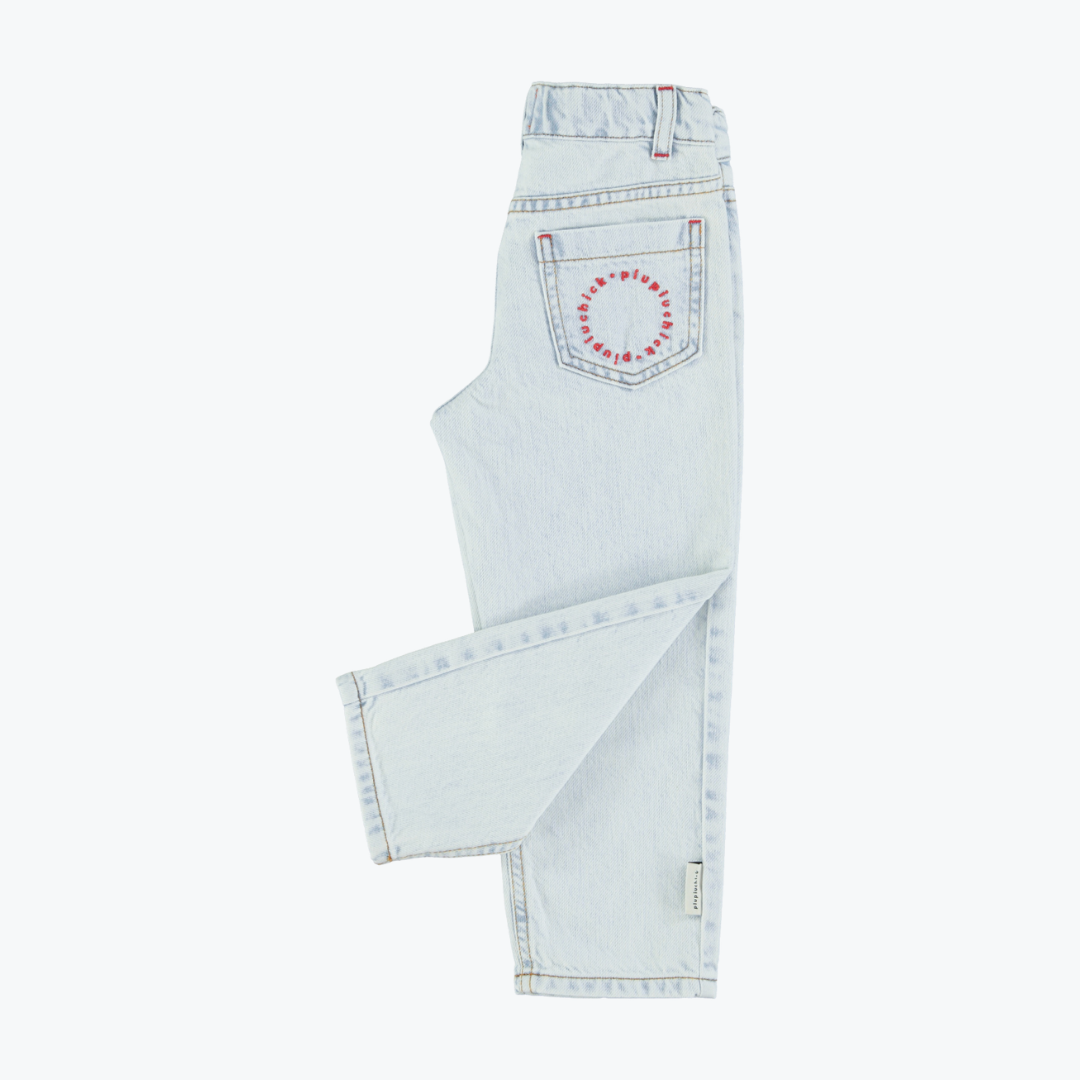 Pantalon denim délavé - Piupiuchick