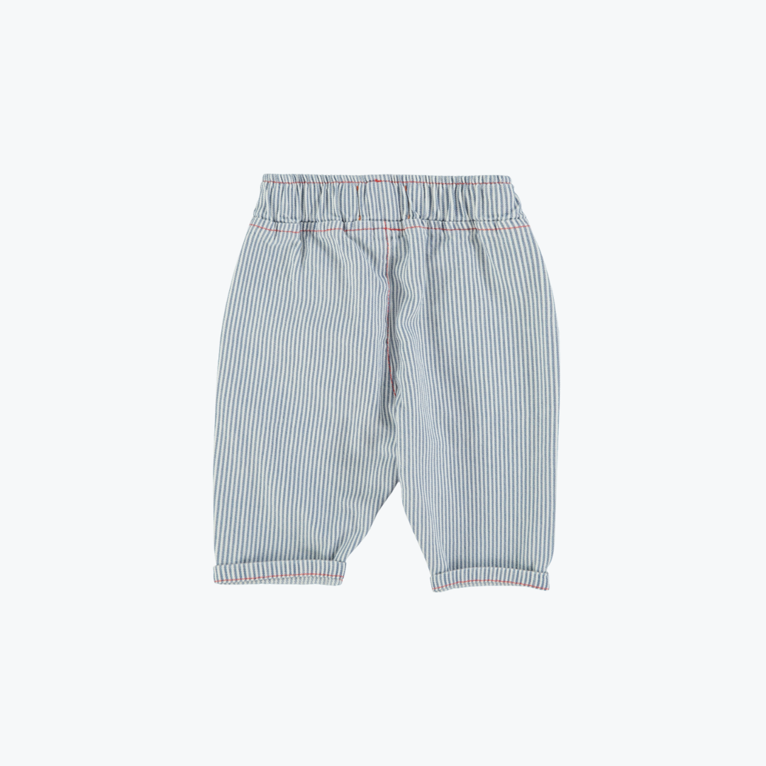 Pantalon denim fine rayure - Piupiuchick