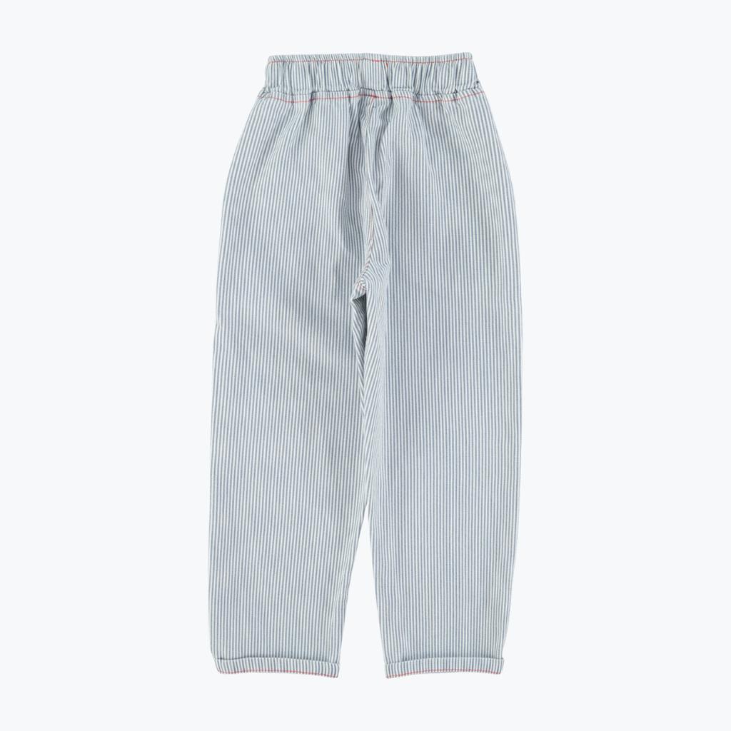 Pantalon denim fine rayure - Piupiuchick
