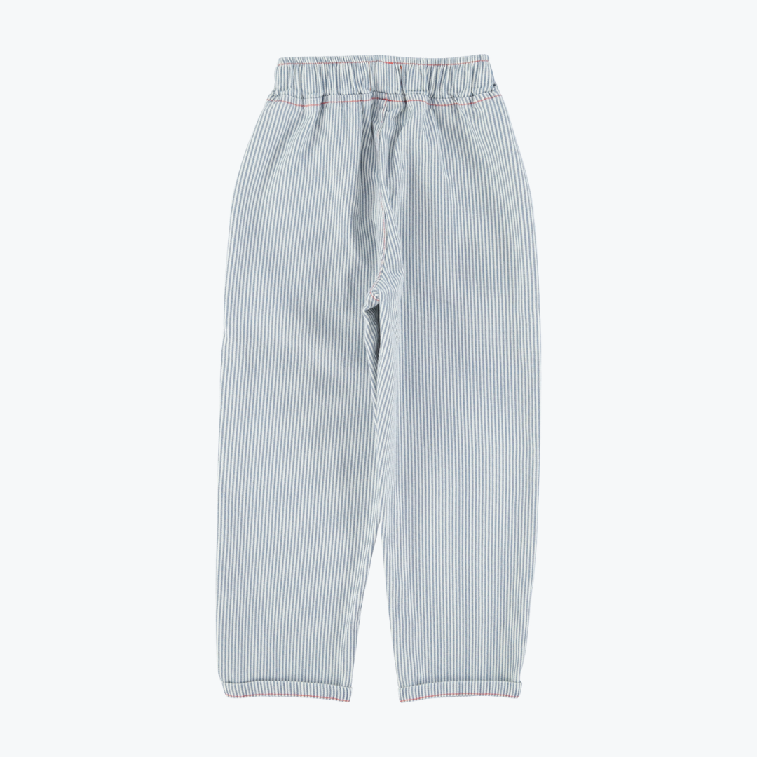 Pantalon denim fine rayure - Piupiuchick