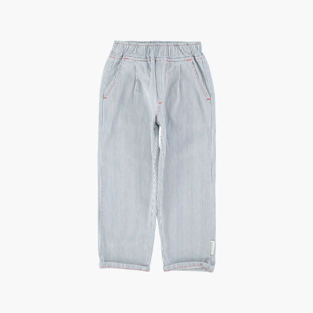 Pantalon denim fine rayure - Piupiuchick