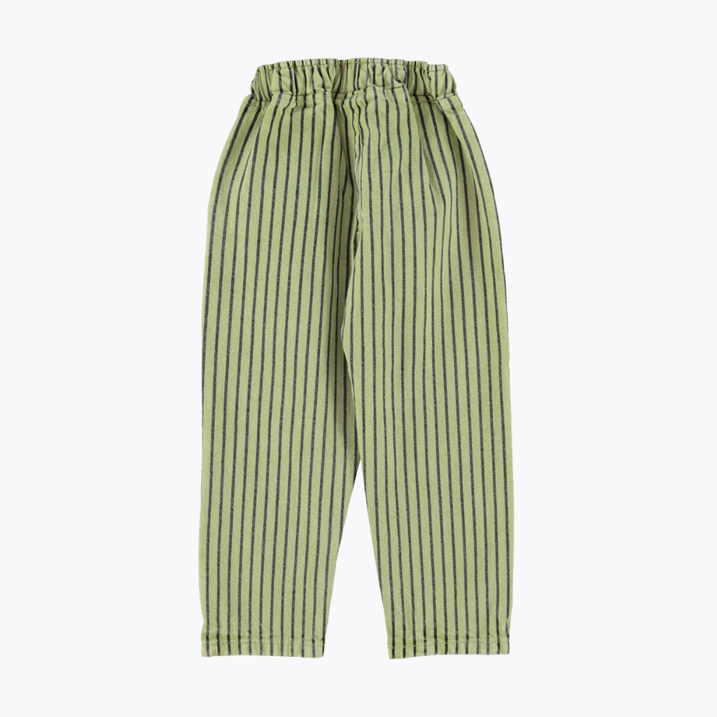 Pantalon vert fine rayures - Piupiuchick