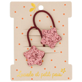 Élastiques Bubble Star framboise - Luciole et Petit Pois
