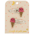 Barrettes Ice Cream framboise - Luciole et Petit Pois