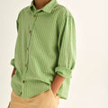 Chemise rayée verte - Cozmo