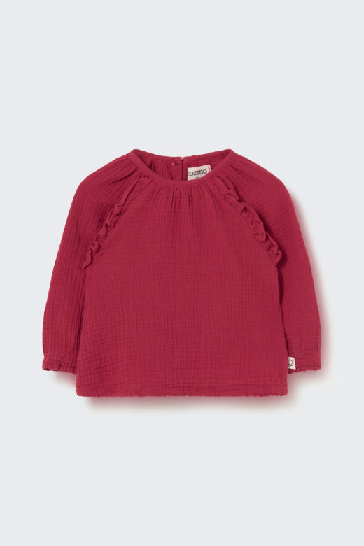 Blouse Anisa Prune - Cozmo