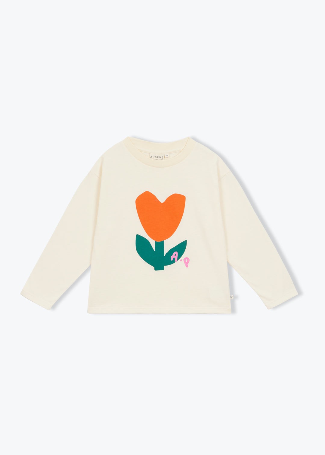 T-shirt Fleur Coeur - Arsène et les Pipelettes