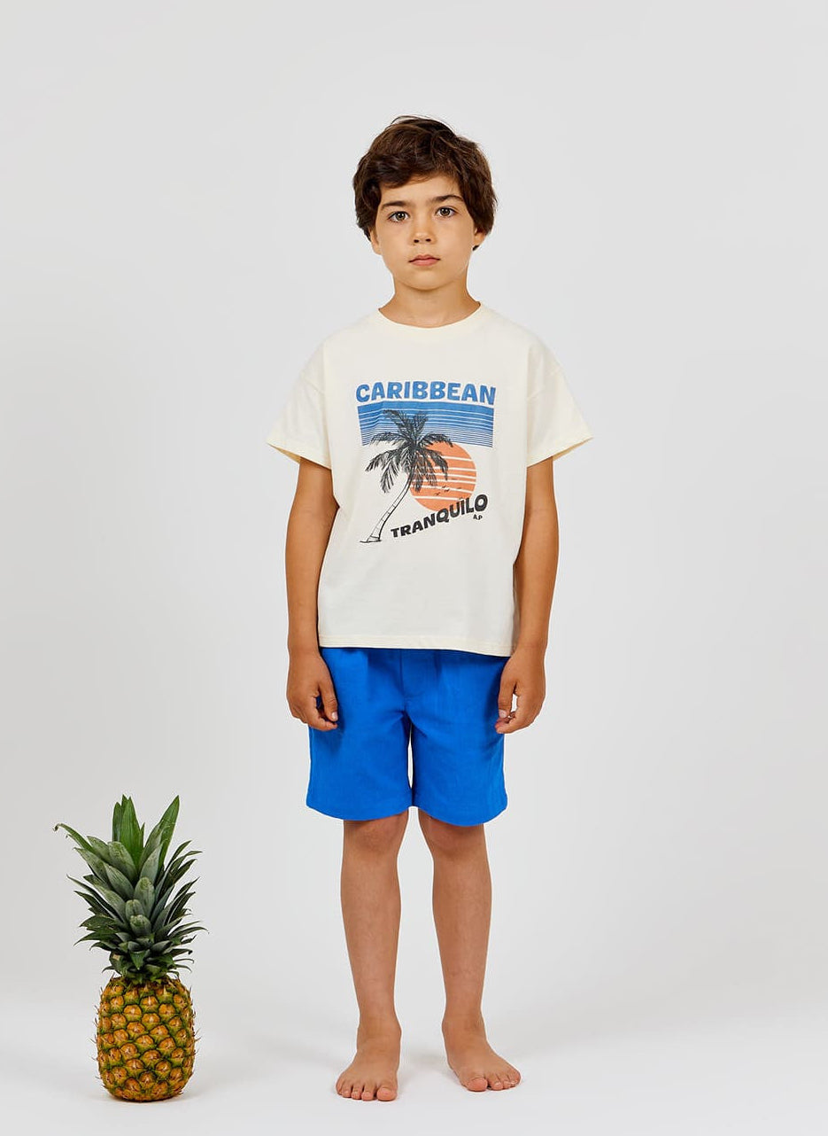 T-shirt Caribbean Écru - Arsène et les Pipelettes