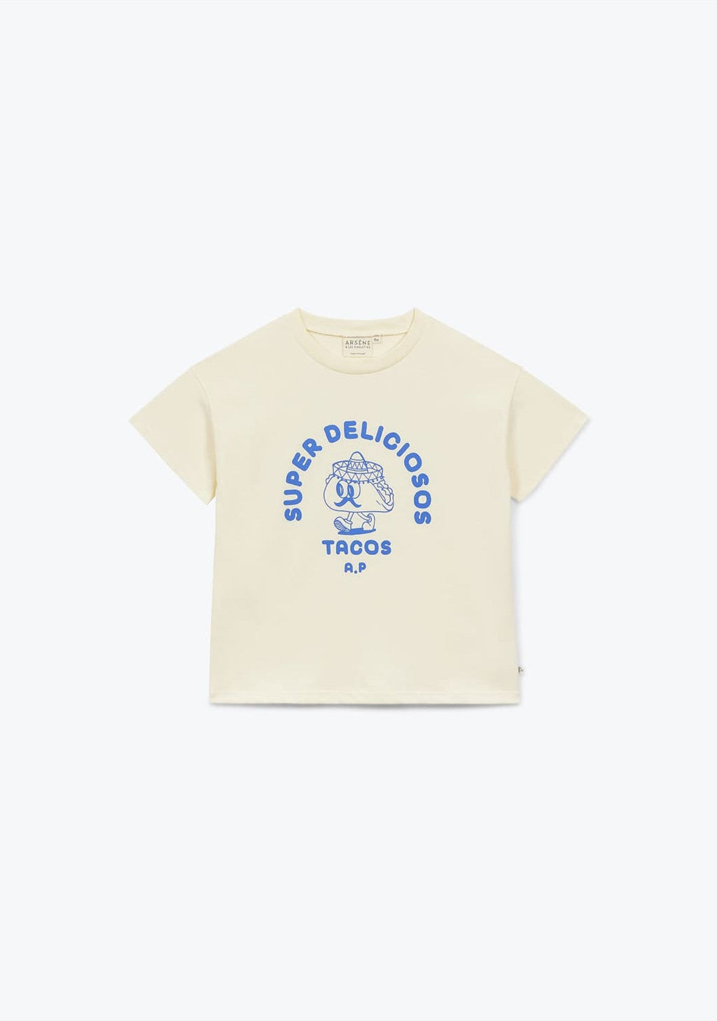 T-shirt Super Tacos Cobalt - Arsène et les Pipelettes