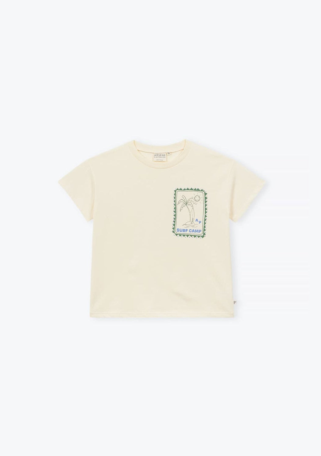 T-shirt Surf Camp Écru - Arsène et les Pipelettes