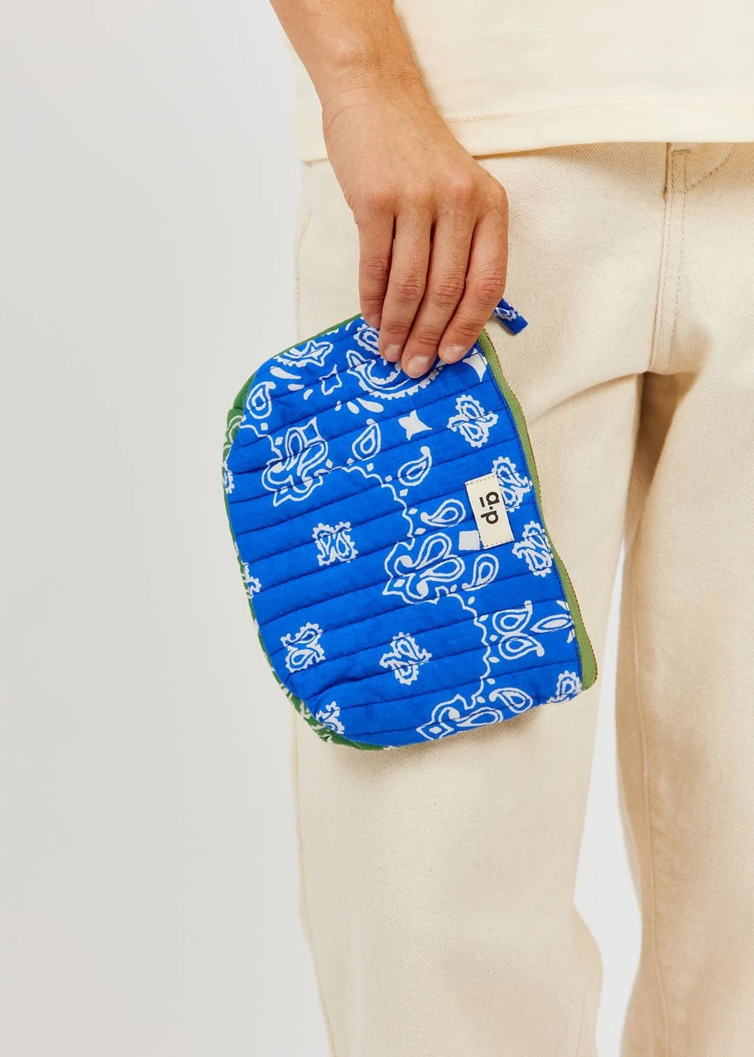 Trousse bandana Kaki Cobalt - Arsène et les Pipelettes